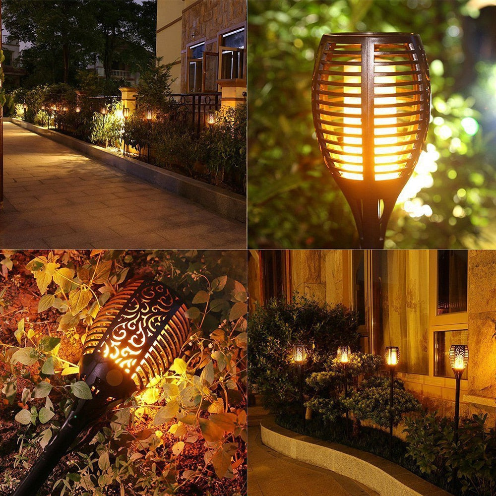 Borne Solaire <br> Flamme de Jardin