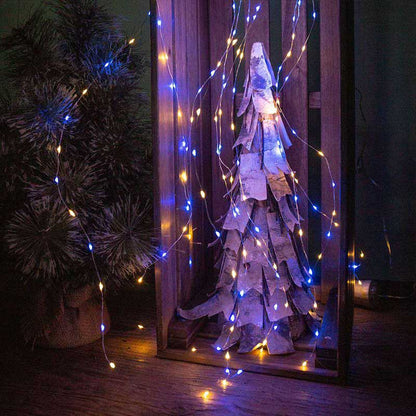 Guirlande Solaire Branche de Cuivre (100/200/300 LED)