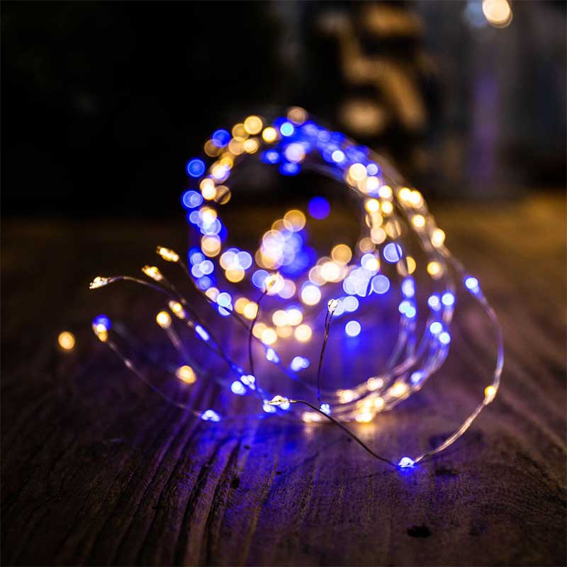 Guirlande Solaire Branche de Cuivre (100/200/300 LED)