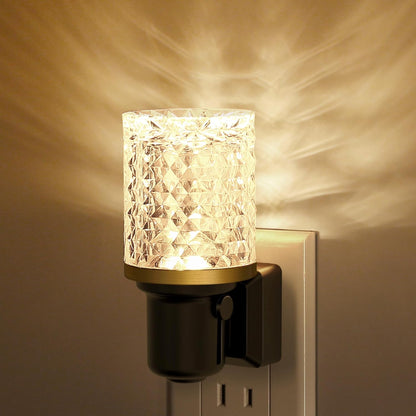 Plug-in Night Light Crystal Diamond Style