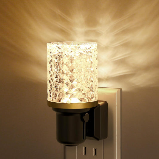 Plug-in Night Light Crystal Diamond Style