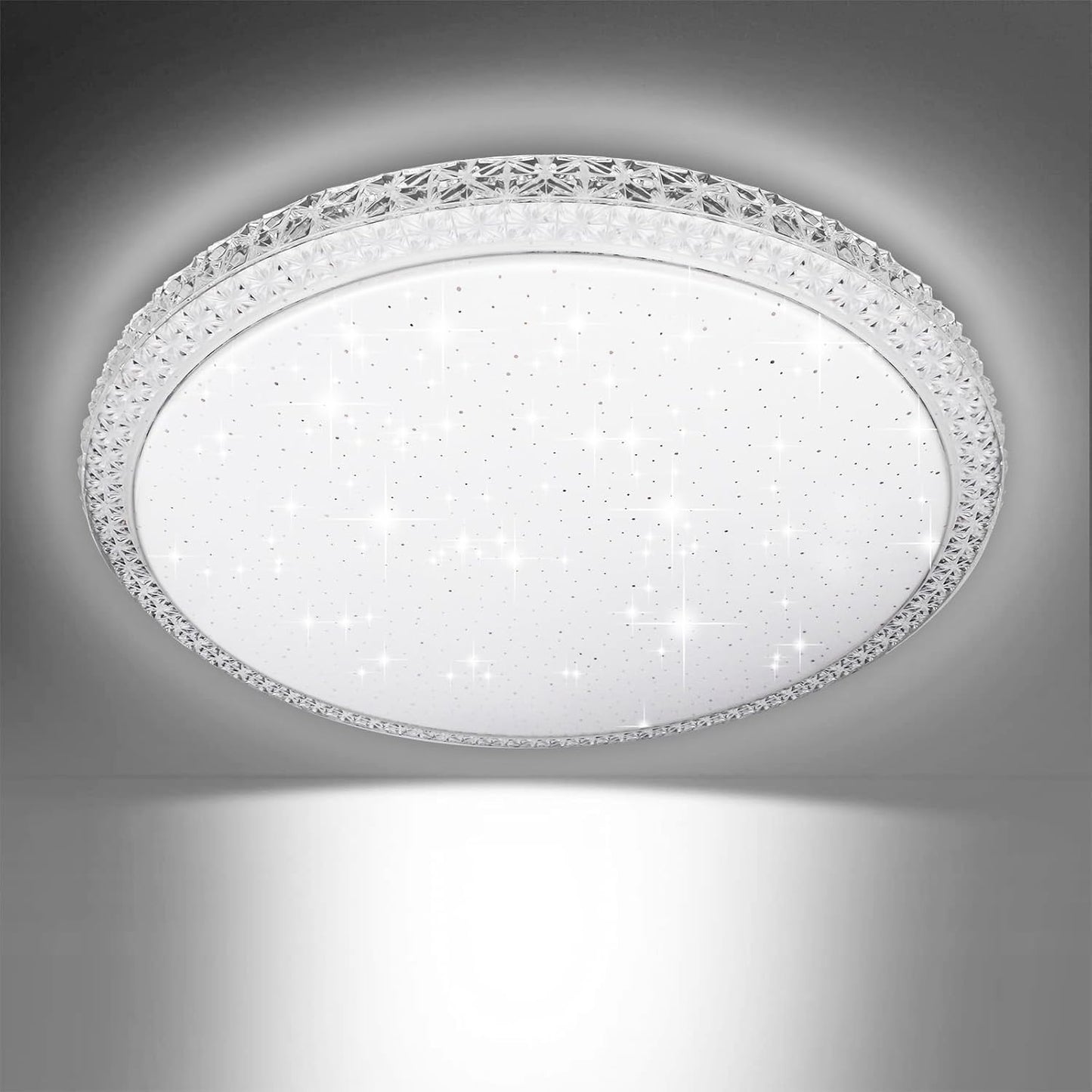 18W LED Ceiling Light 1950LM 6500K Daylight Star Round Modern Lamp