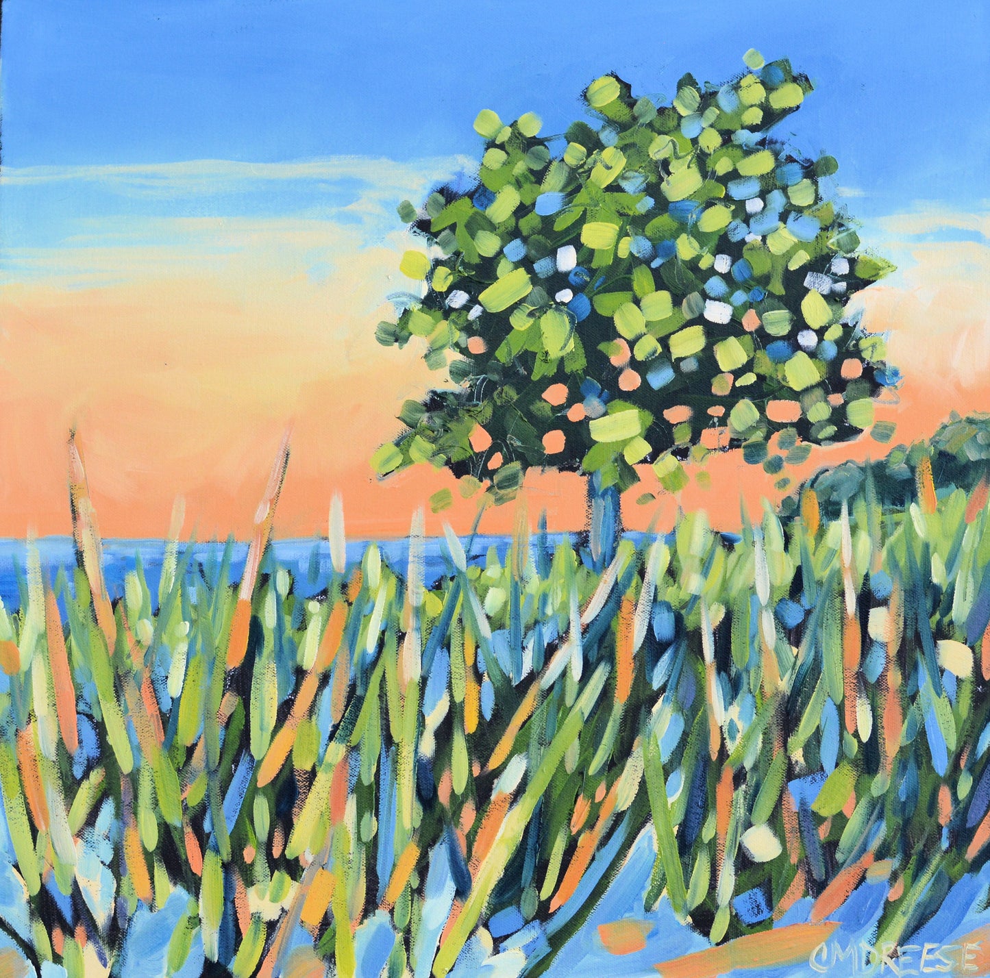 A Time To Unwind Giclee Print on Paper or Canvas. Michigan Artist Christi Dreese