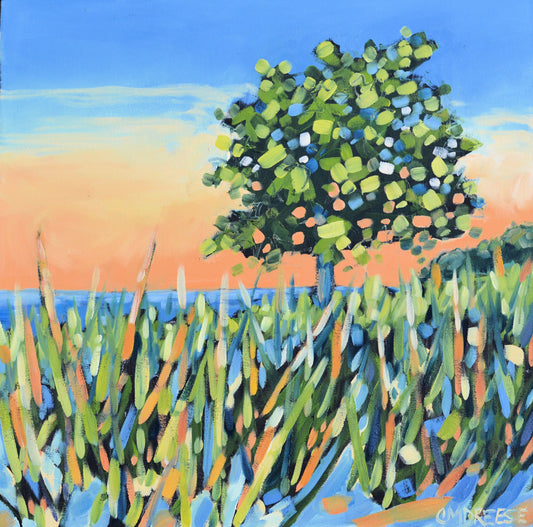 A Time To Unwind Giclee Print on Paper or Canvas. Michigan Artist Christi Dreese