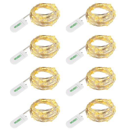 Insulated & Waterproof LED Copper Wire String Lights