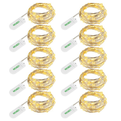 Insulated & Waterproof LED Copper Wire String Lights
