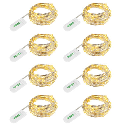 Insulated & Waterproof LED Copper Wire String Lights