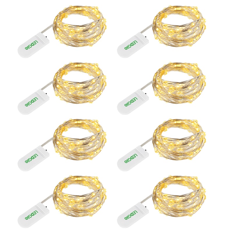Insulated & Waterproof LED Copper Wire String Lights