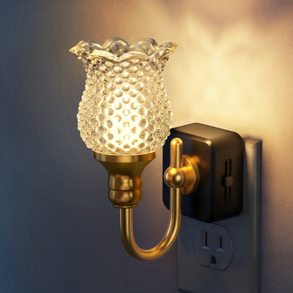Plug-in Night Light Floral Style (Up)
