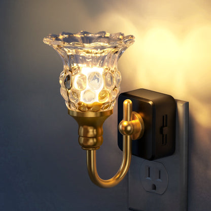 Plug-in Night Light Floral Style (Up)