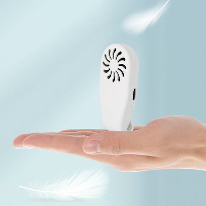 Net Celebrity Fan Mask Fan Mini Portable Children's Mask Anti-Stuffy Instead Of Breathing Valve Usb Charging Smart Fan