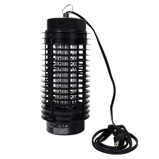 Bite Shield Electronic Flying Insect Killer AC Powered Bug Zapper Black