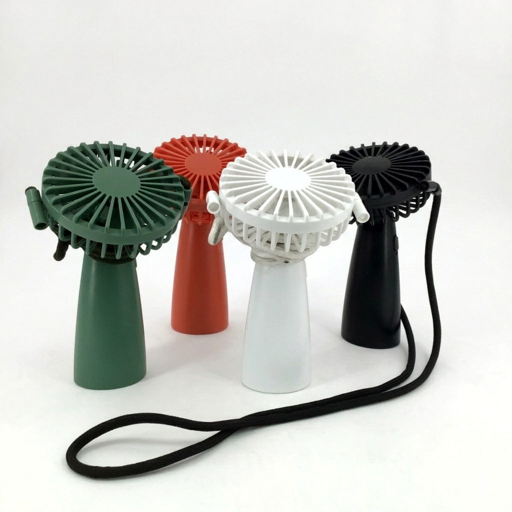 Battery-Operated Portable Neck Fan. Wholesale