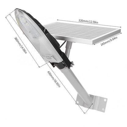 Lampadaire Solaire avec capteur micro-ondes 30 W