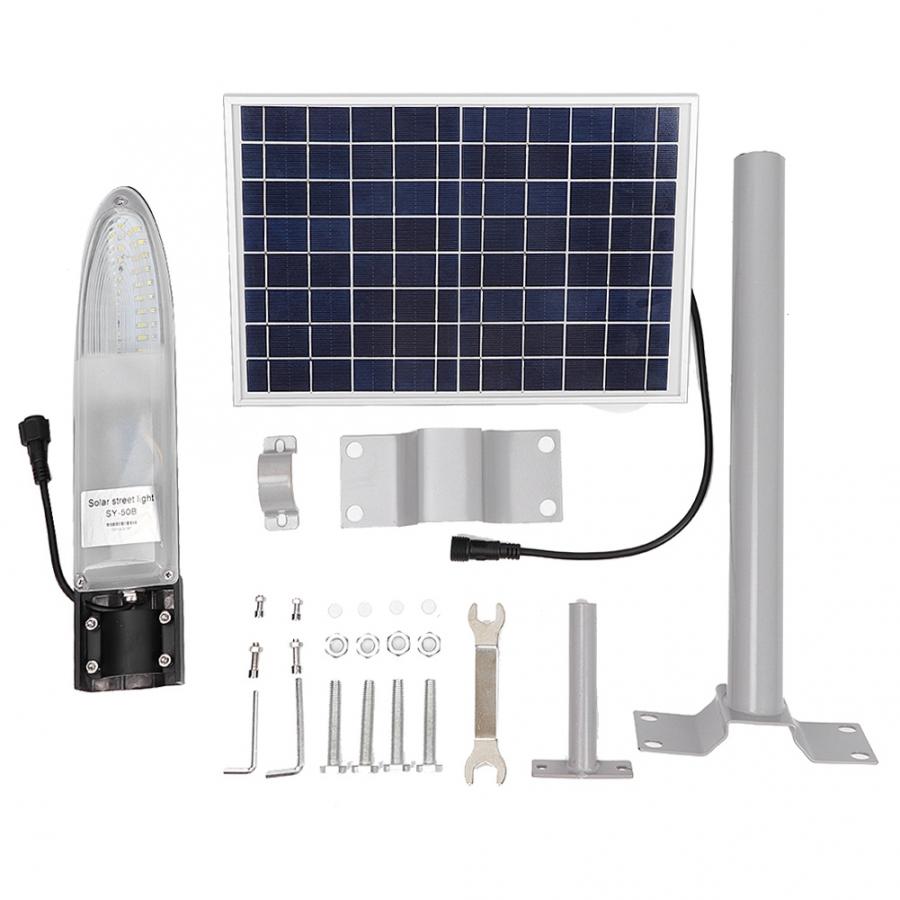 Lampadaire Solaire avec capteur micro-ondes 30 W