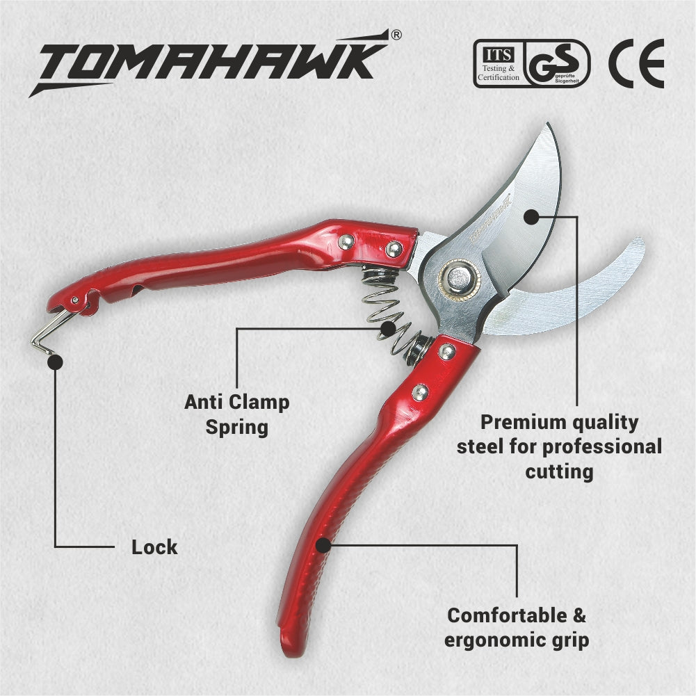 Secateurs (Flower Cutter) w/ Extra Spring & Nut