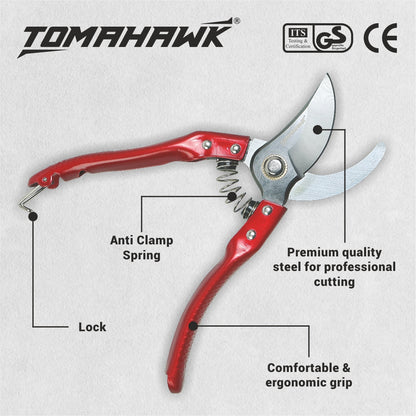 Secateurs (Flower Cutter) w/ Extra Spring & Nut