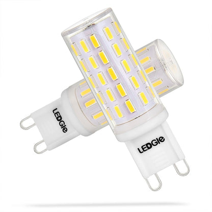 5 Pack 6W Daylight White G9 LED Light Bulbs