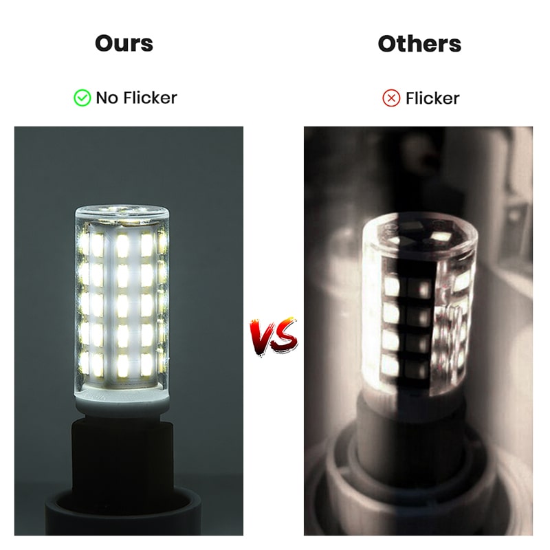 5 Pack 6W Daylight White G9 LED Light Bulbs