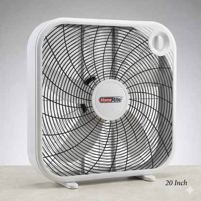HomeRite 20-Inch Box Fan (1)