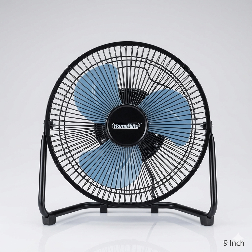 HomeRite 9-Inch Portable High Velocity Fan. Wholesale