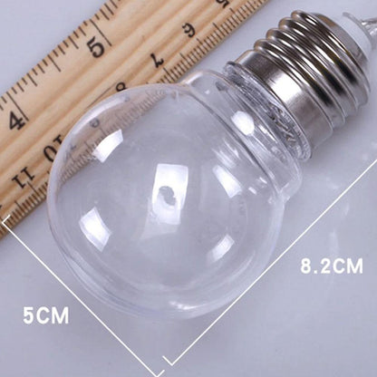 Guirlande Solaire <br> 10 Ampoules Claire LED Blanche