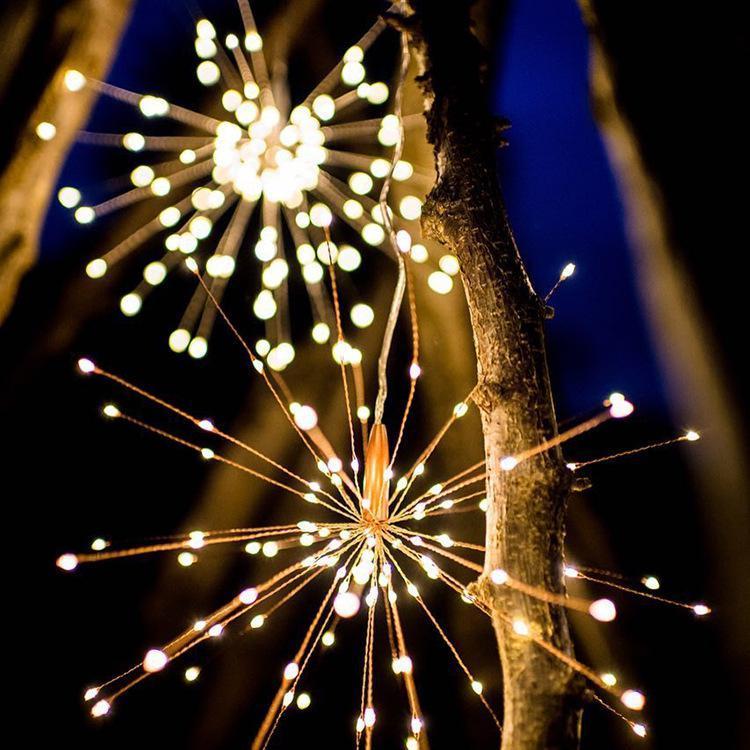 Guirlande Solaire Feu d'Artifice Multicolore