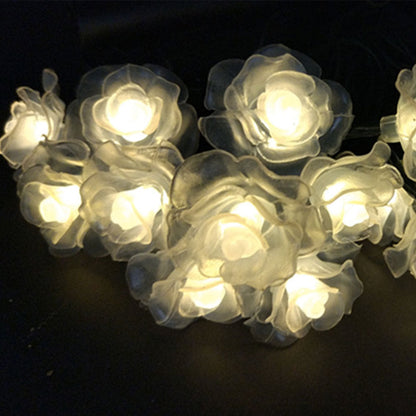 Guirlandes solaire <br> Les 50 Rose Blanche