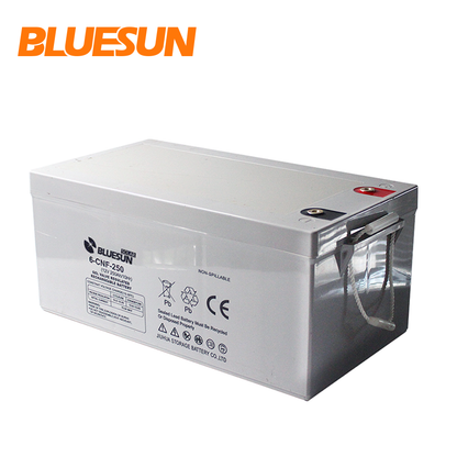 Bluesun 200Ah Solar Battery - lead acid battery 12V 24V 48V 200AH 250AH gel solar battery | Best Solar