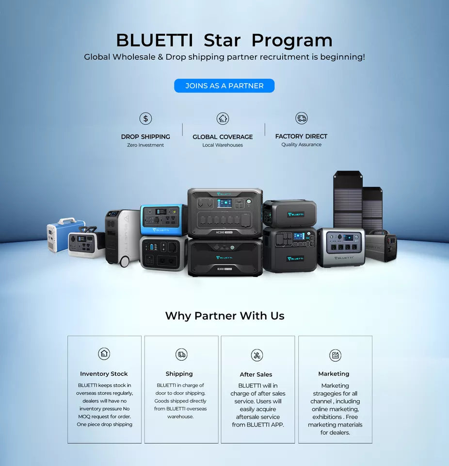BLUETTI EB55 Portable Power Station - 537Wh LiFePO4 Battery Backup w/ 4 700W AC Outlets (1400W Peak). 100W Type-C. Solar Generator for Outdoor Camping. Off-grid. Blackout | Best Solar