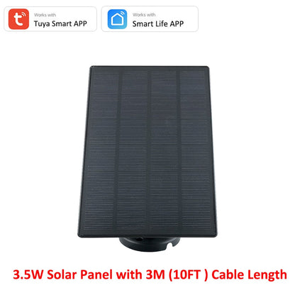 REHENTINT  OG06T Solar Camera - Tuya Wire Free 6000mAh Rechargeable Battery Wireless WiFi Buzzer Siren Solar Camera Outdoor IP66 135° Wide Angle Infrared Camera