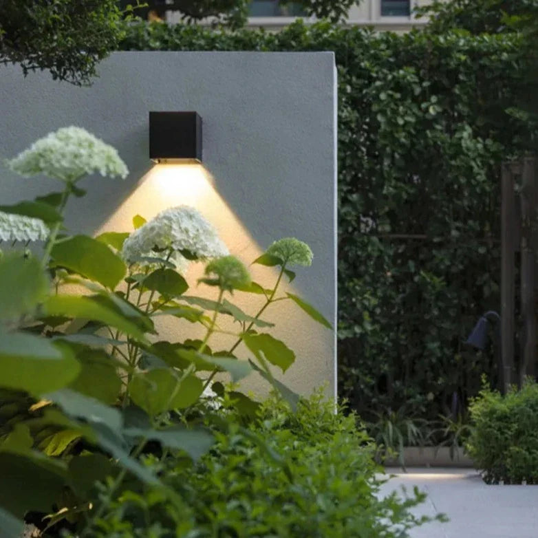 Applique murale extérieur pour terrasse solaire