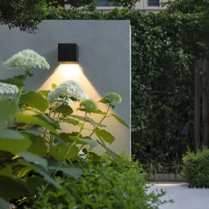 Applique murale extérieur pour terrasse solaire