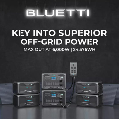 Bluetti AC300 and B300 3000W Solar Power Station - With Expandable LiFePO4 Batteries MPPT Super Power for outdoors/Backup power | Best Solar