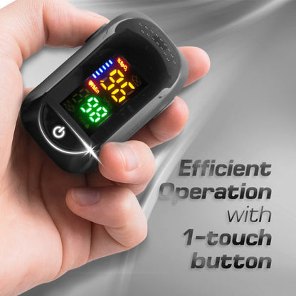 PowerPac Pulse Oximeter Blood Oxygen Machine (HO1)
