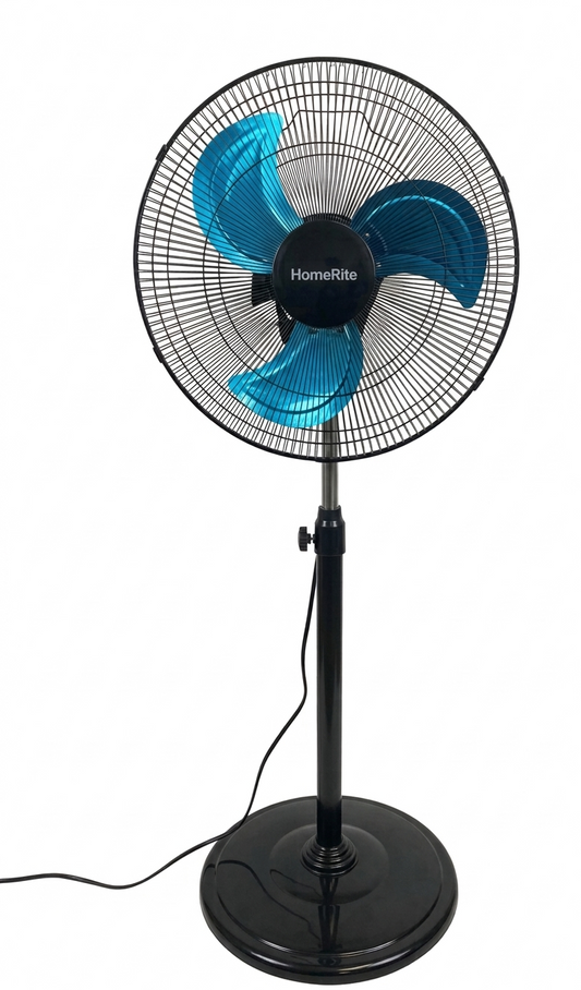 HomeRite 18 High-Velocity Industrial Pedestal Fan (1)