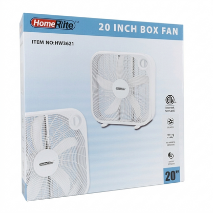 HomeRite 20-Inch Box Fan (1)