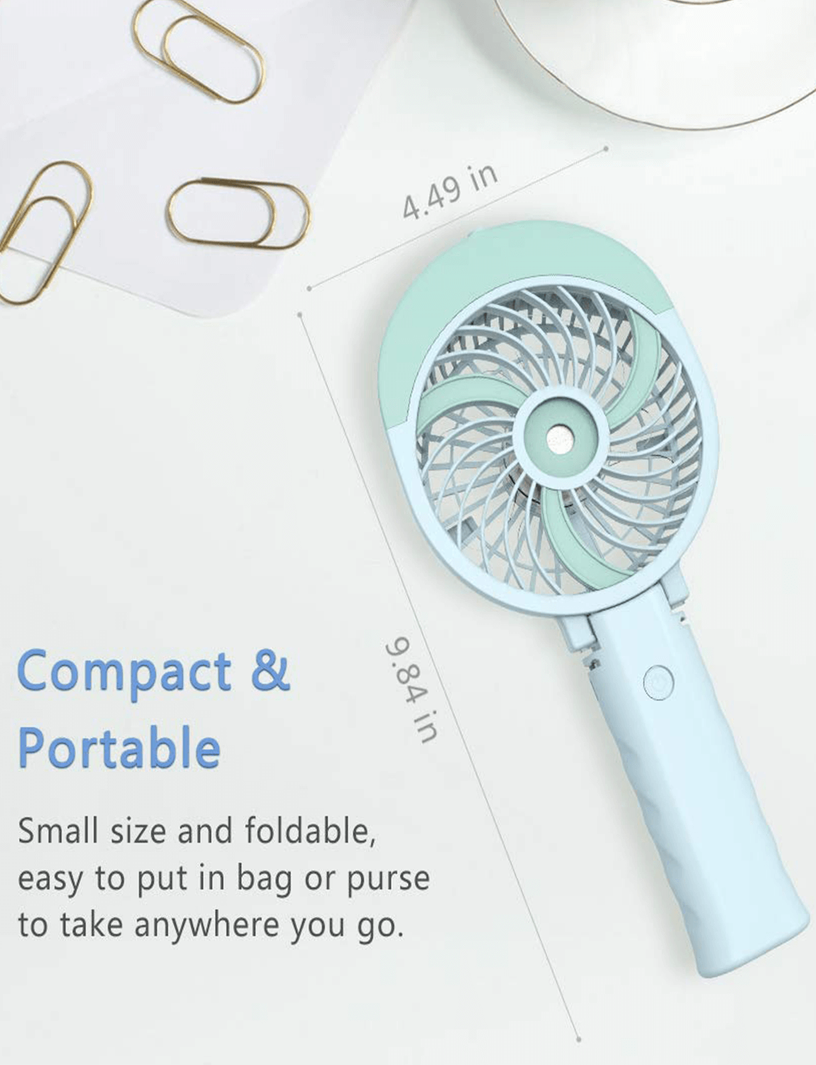 HandFan 55ml Portable Misting Fan