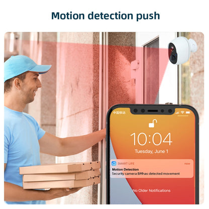 REHENTINT  OG06T Solar Camera - Tuya Wire Free 6000mAh Rechargeable Battery Wireless WiFi Buzzer Siren Solar Camera Outdoor IP66 135° Wide Angle Infrared Camera