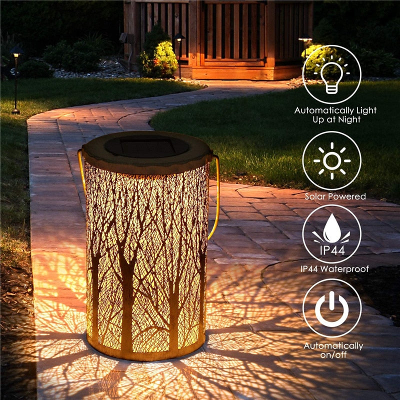 Lanterne Solaire Arbre d'érable