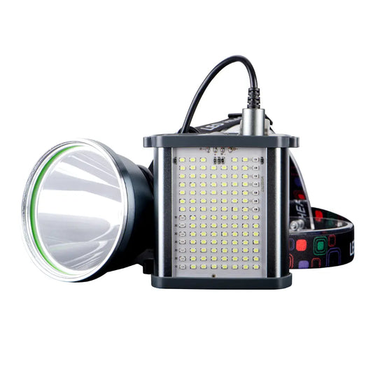 Helius A300 Split-Type Large Capacity Battery Pack Rechargeable LED Headlamp