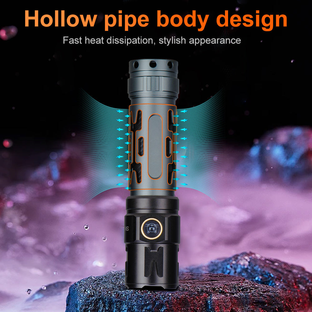 Helius A70 2000 Lumens Tactical Flashlight