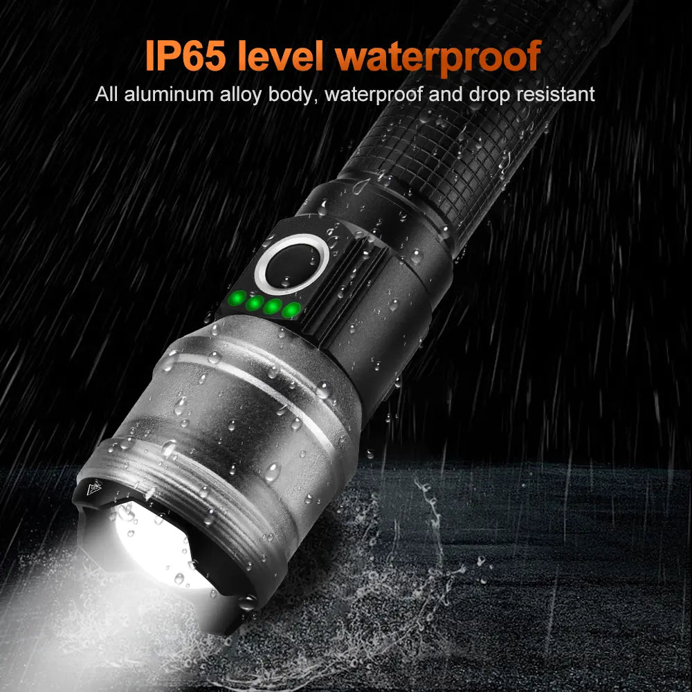 Helius C5 60W White Laser Zoomable Flashlight