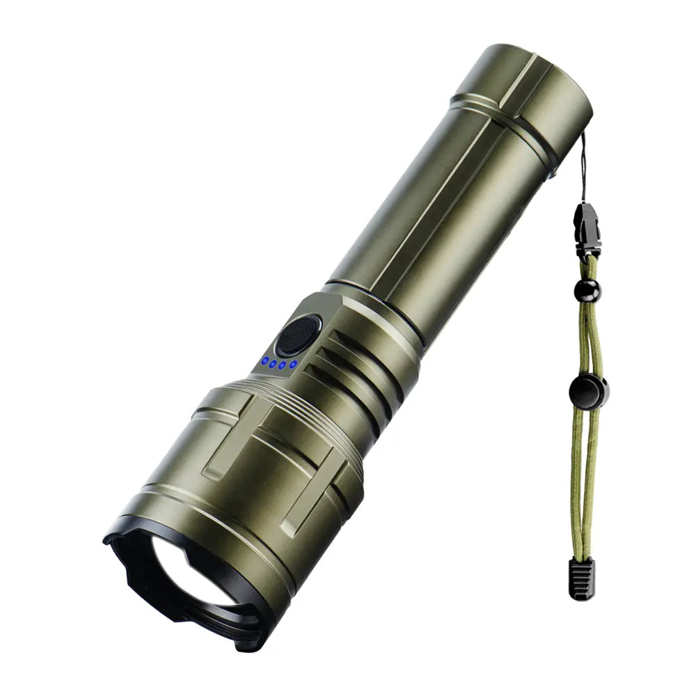 Helius F969 High Power White Laser Zoomable Flashlight