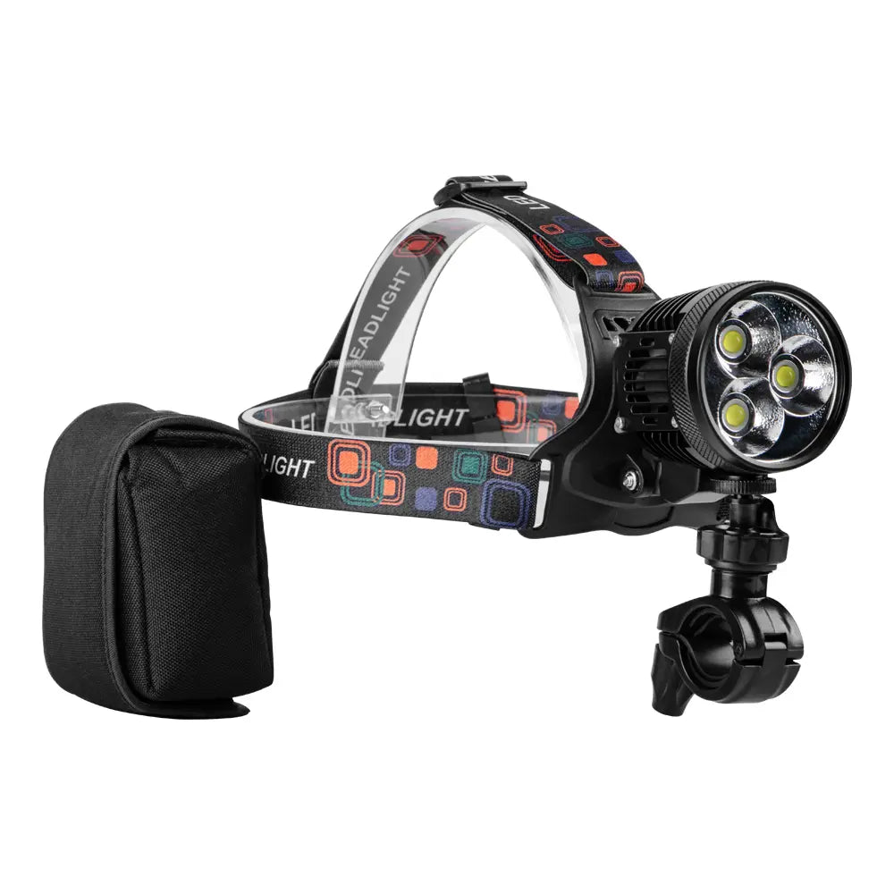 Helius H-M4 15.000 Lumen High Power Split-Type 2-in-1 Headlamp
