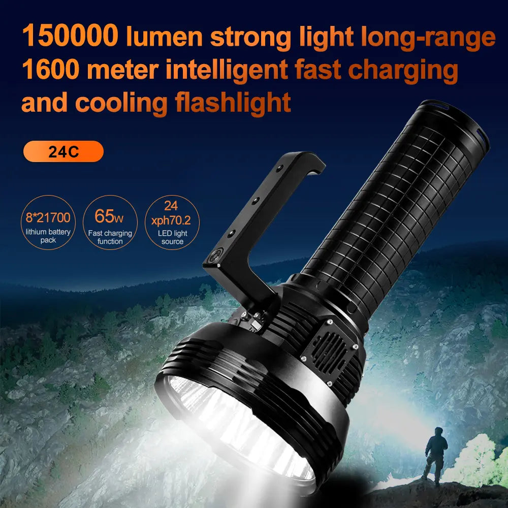 Helius H24C 150.000 Lumen High Power Search Light