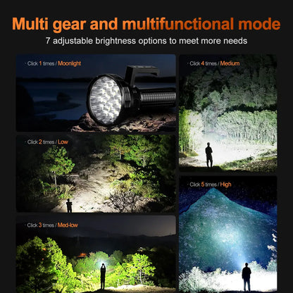 Helius H24C 150.000 Lumen High Power Search Light