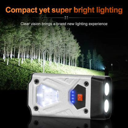 Helius SD12 1100 Lumens ABS Lightwight Multifunctional EDC Flashlight
