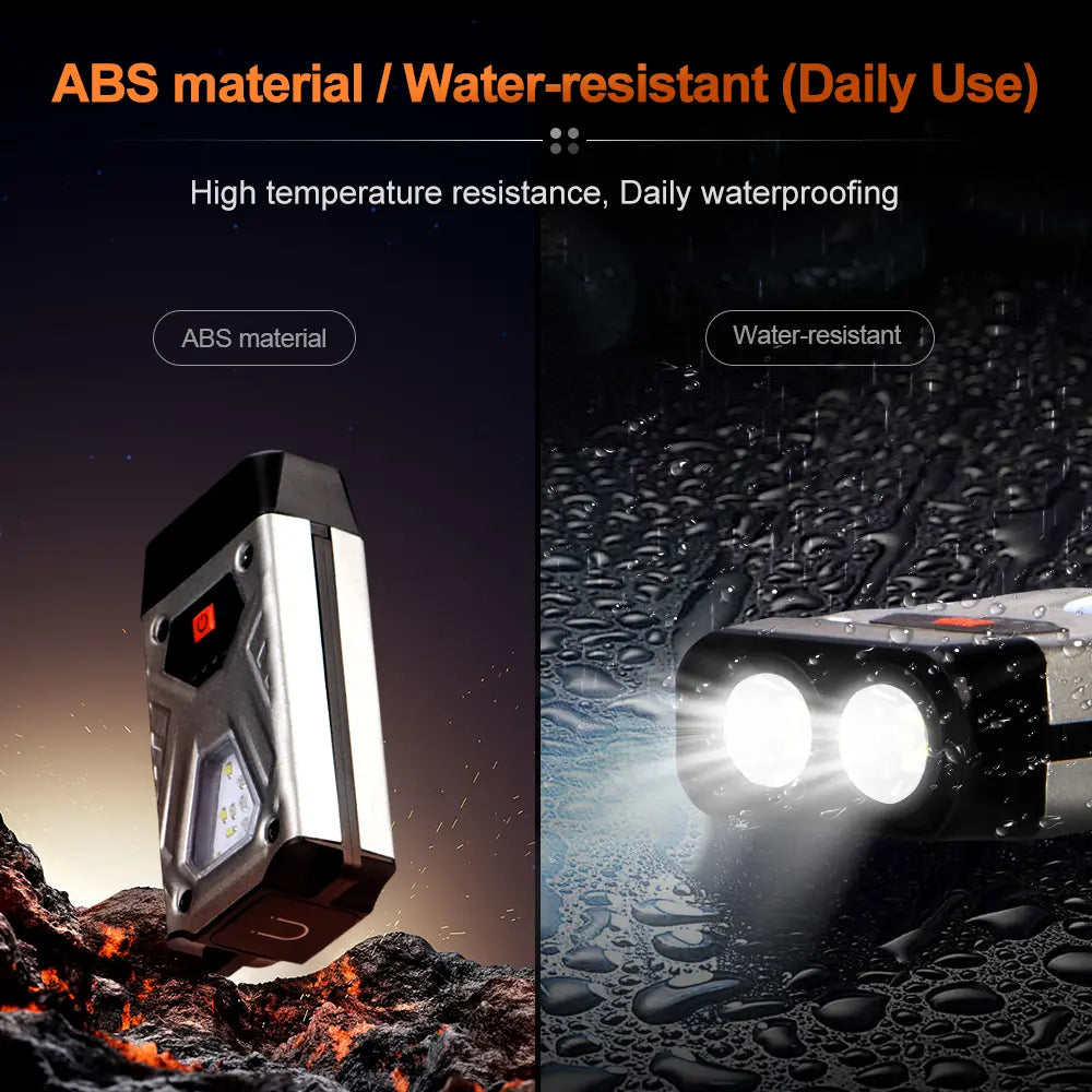 Helius SD12 1100 Lumens ABS Lightwight Multifunctional EDC Flashlight