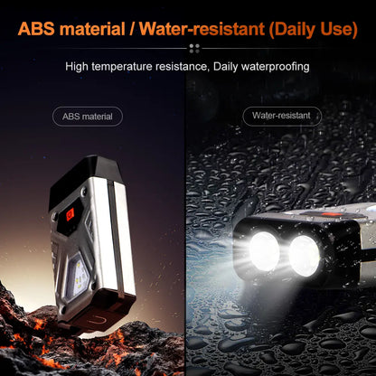 Helius SD12 1100 Lumens ABS Lightwight Multifunctional EDC Flashlight